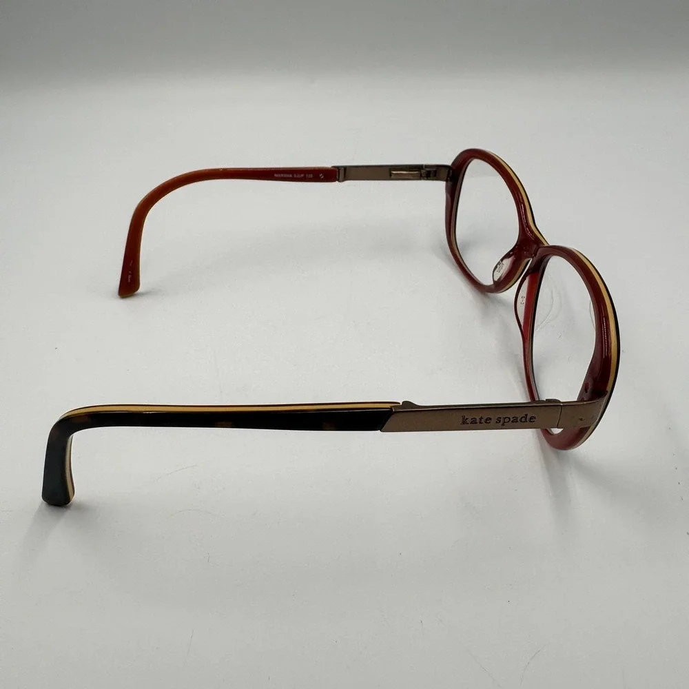Kate Spade Marsha 0JUP Eyeglasses Frames 48-16-135 Brown Tortoise‎ Full Rim